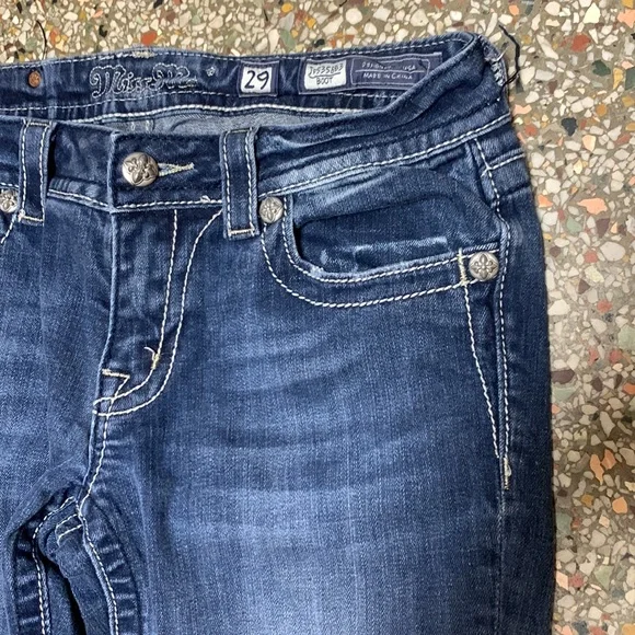 Miss Me Jeans size 29JP5358B3 boot cut - Picture 10 of 11